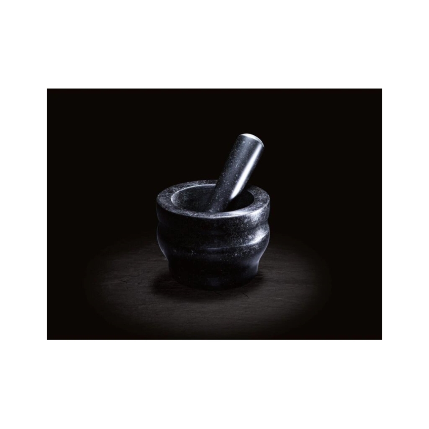 Cole&Mason - Granitni malter sa tučkom GRANITE pr. 14 cm granit/crno