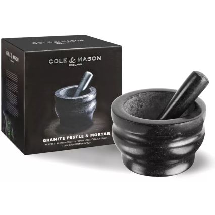 Cole&Mason - Granitni malter sa tučkom GRANITE pr. 18 cm