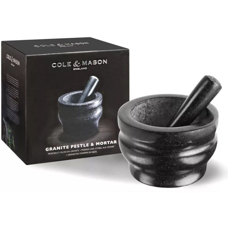 Cole&Mason - Granitni malter sa tučkom GRANITE pr. 18 cm