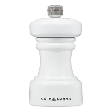 Cole&Mason - Mlin za biber HOXTON 10,4 cm buk/sjajna bela