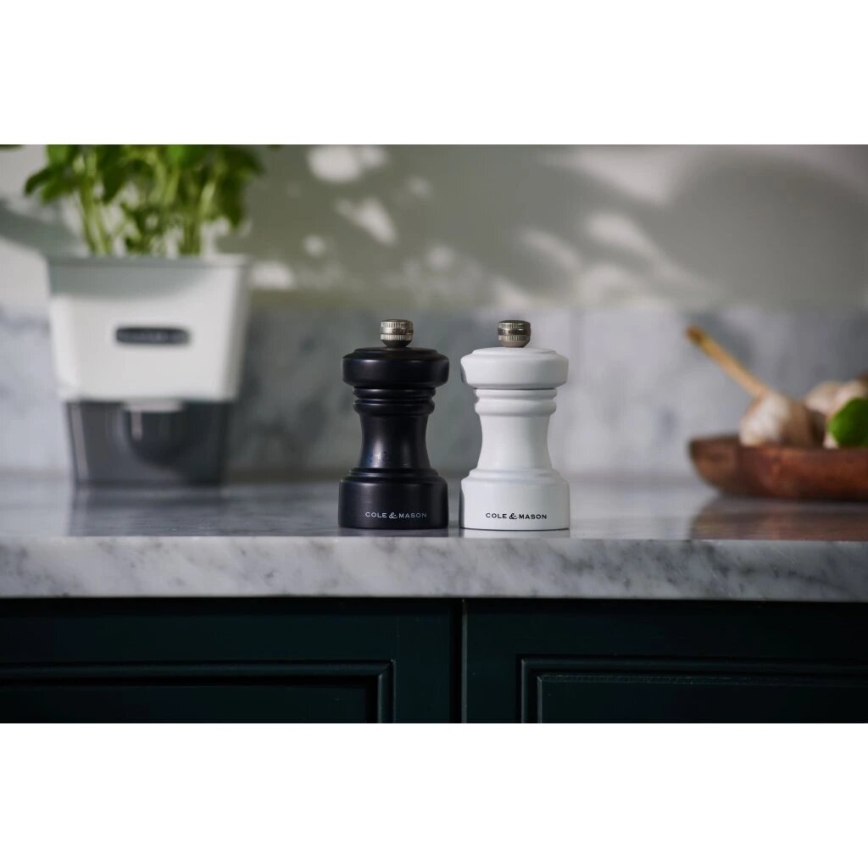 Cole&Mason - Mlin za biber HOXTON 10,4 cm bukva/matirana crno