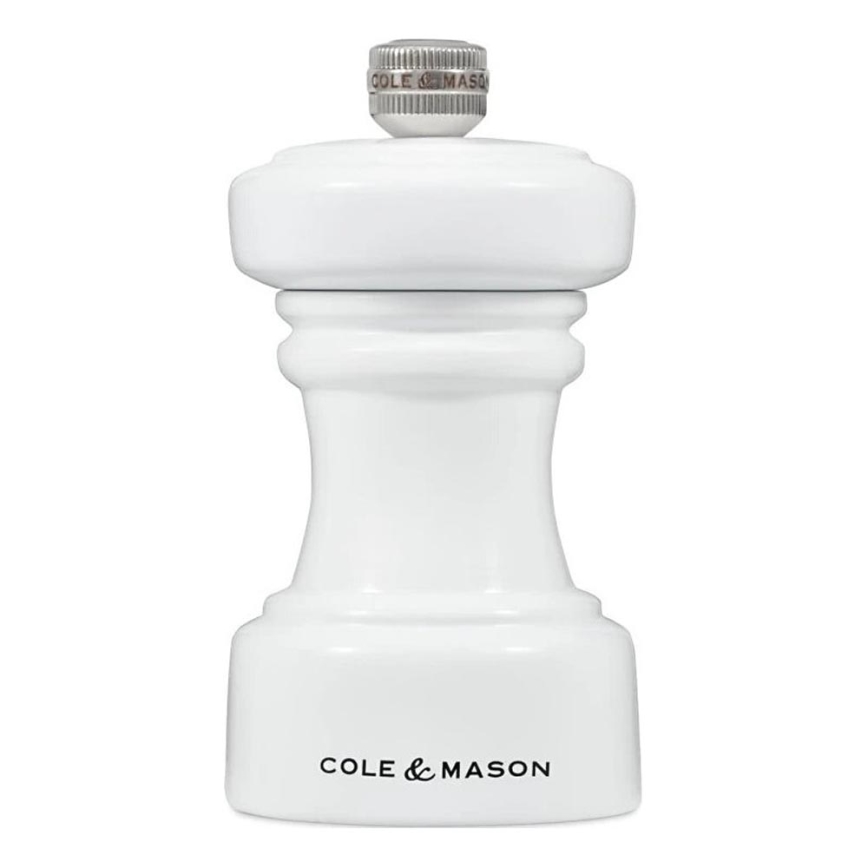 Cole&Mason - Mlin za biber HOXTON 10,4 cm bukva/sjajna bela