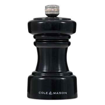 Cole&Mason - Mlin za biber HOXTON 10,4 cm bukva/sjajna crna