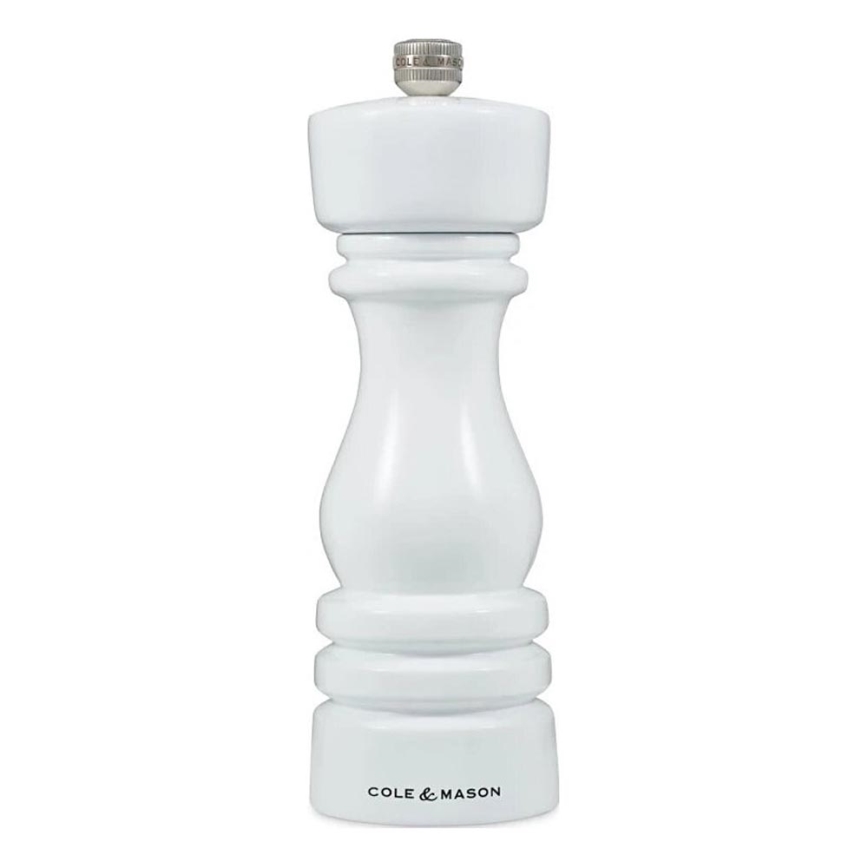 Cole&Mason - Mlin za biber LONDON 18 cm bukva/bela