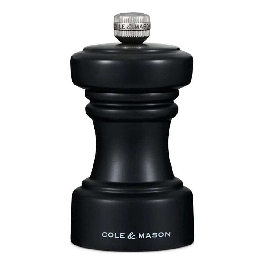 Cole&Mason - Mlin za so HOXTON 10,4 cm bukva/matirana crno