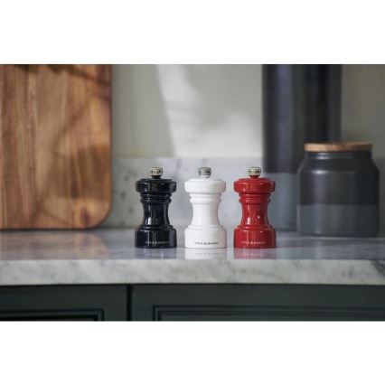 Cole&Mason - Mlin za so HOXTON 10,4 cm bukva/sjajno crna