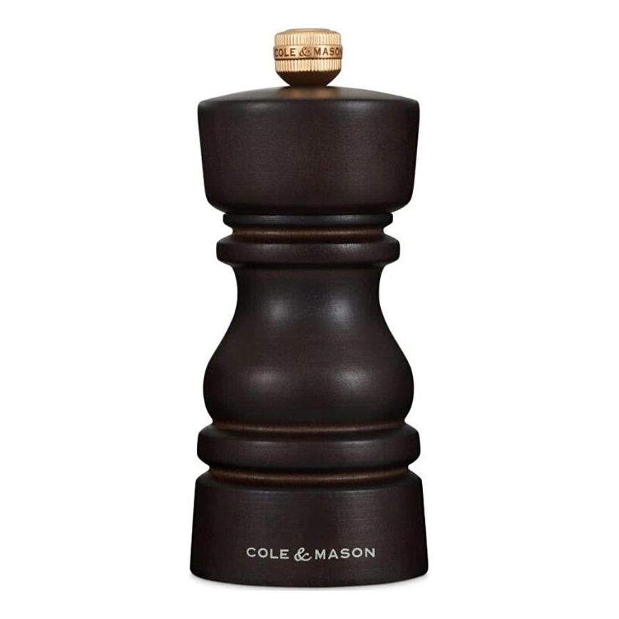 Cole&Mason - Mlin za so LONDON 13 cm bukva/braon