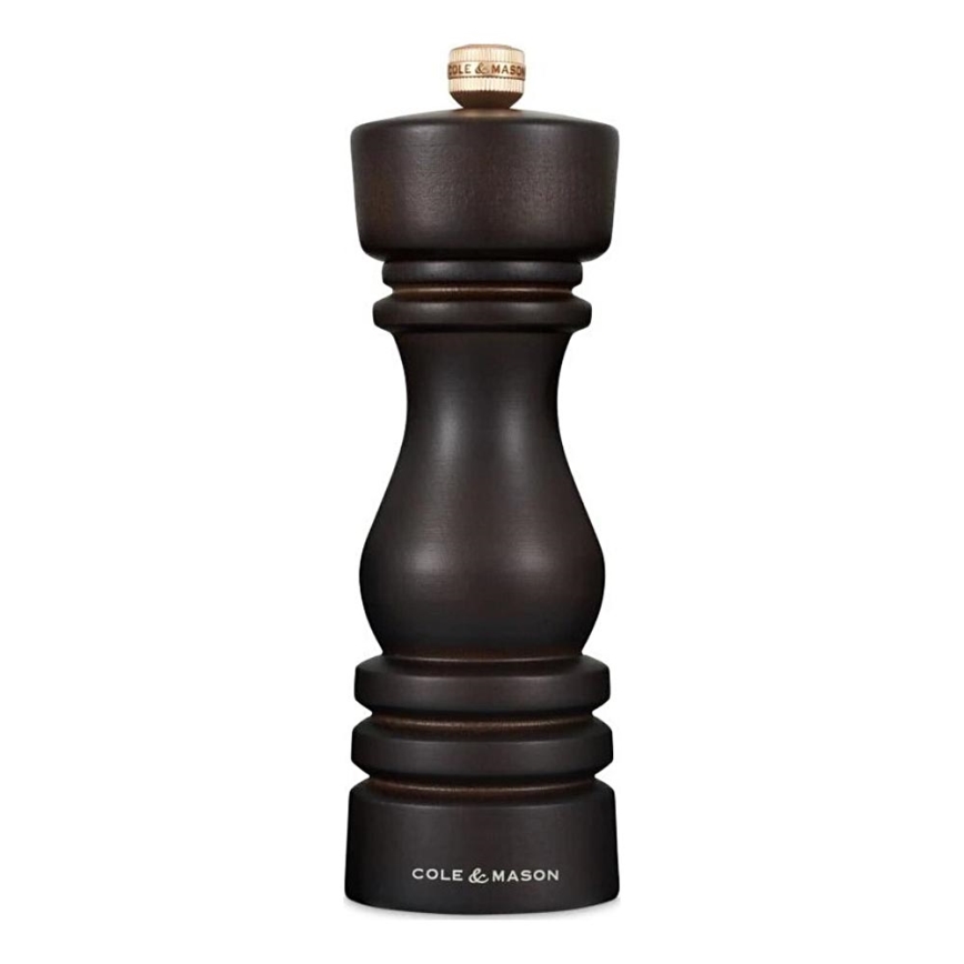 Cole&Mason - Mlin za so LONDON 18 cm bukva/braon