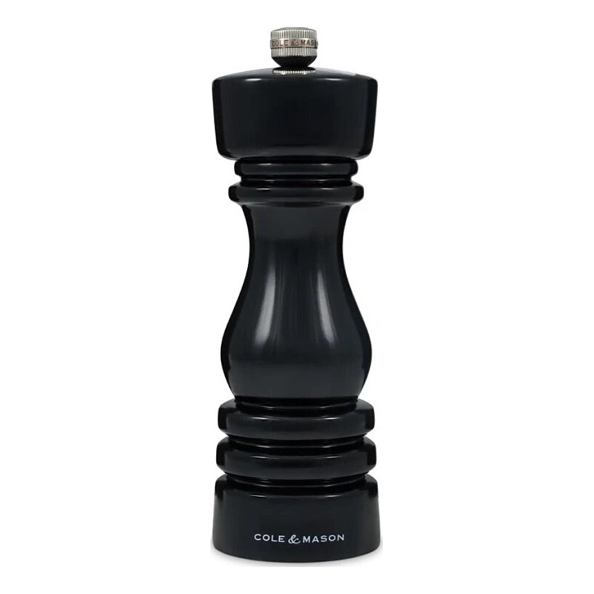 Cole&Mason - Mlin za so LONDON 18 cm bukva/crno