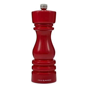 Cole&Mason - Mlinac za so LONDON 18 cm bukva/crvena