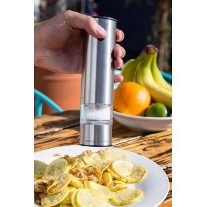 Cole&Mason - Set električnih mlinova za začine BATTERSEA 2 kom 6xAAA