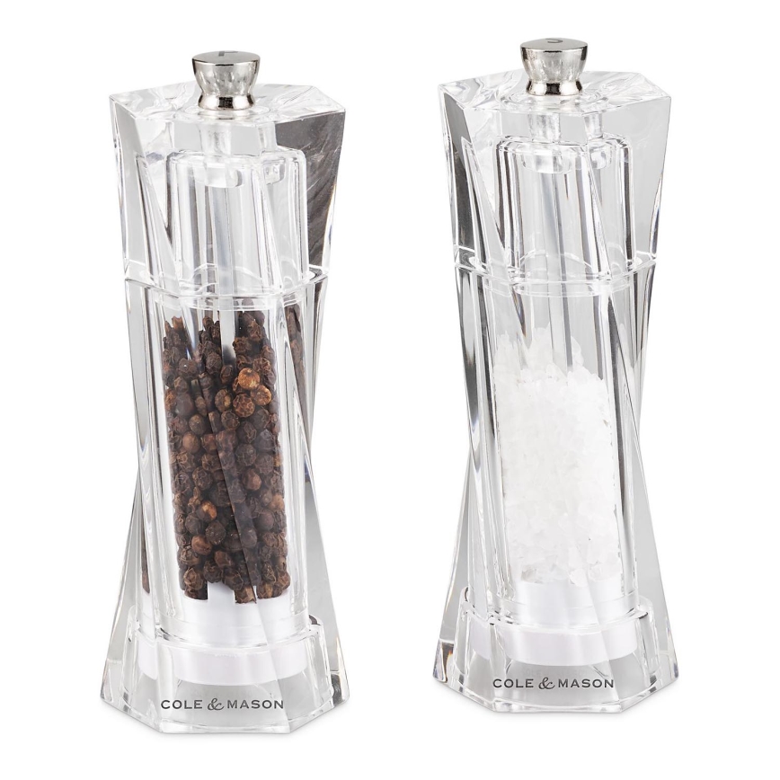 Cole&Mason - Set mlinova za so i biber ALDEBURGH, 2 kom, 14 cm