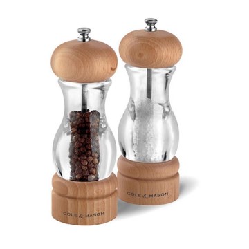Cole&Mason - Set mlinova za so i biber BEECH 2 kom bukva 16,5 cm