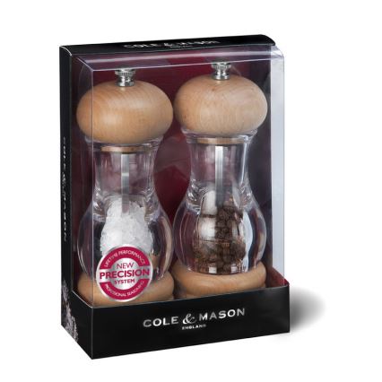 Cole&Mason - Set mlinova za so i biber BEECH 2 kom bukva 16,5 cm