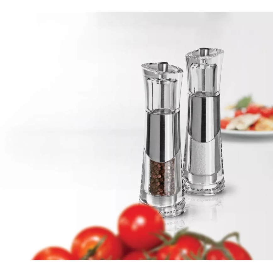 Cole&Mason - Set mlinova za so i biber BOBBI, 2 kom, 18,5 cm