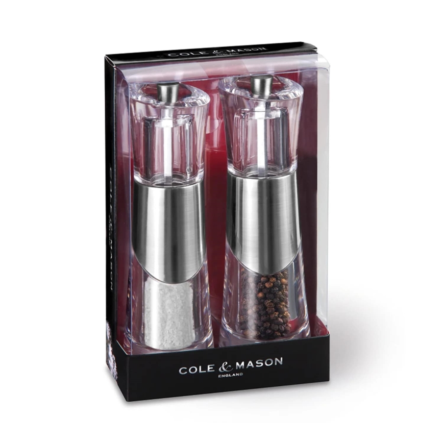 Cole&Mason - Set mlinova za so i biber BOBBI, 2 kom, 18,5 cm