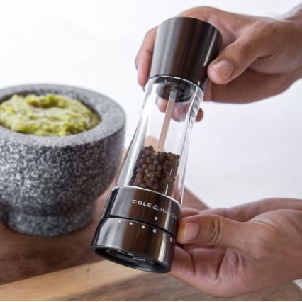 Cole&Mason - Set mlinova za so i biber DERWENT 2 kom 19 cm antracit