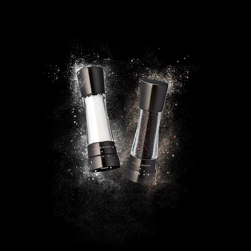 Cole&Mason - Set mlinova za so i biber DERWENT 2 kom 19 cm antracit