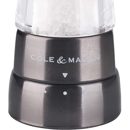 Cole&Mason - Set mlinova za so i biber DERWENT 2 kom 19 cm antracit