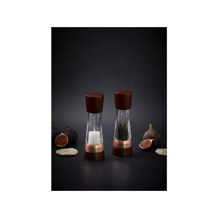 Cole&Mason - Set mlinova za so i biber DERWENT 2 kom 19 cm bukva/braon