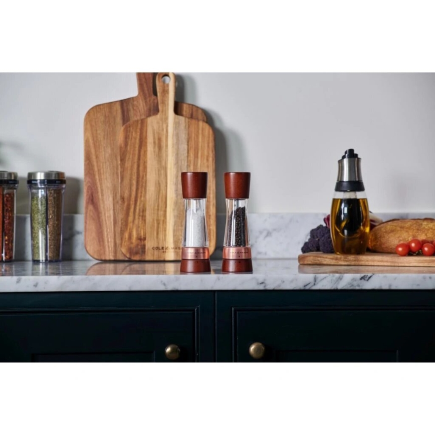 Cole&Mason - Set mlinova za so i biber DERWENT 2 kom 19 cm bukva/smeđa