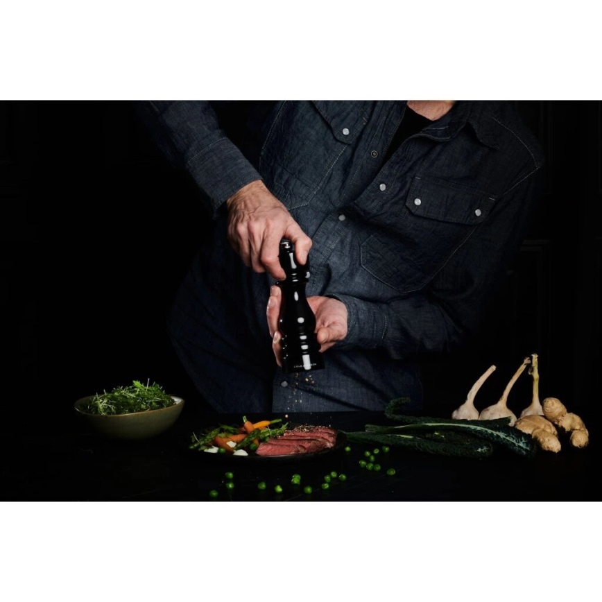 Cole&Mason - Set mlinova za so i biber LONDON 2 kom 18 cm bukva/crna