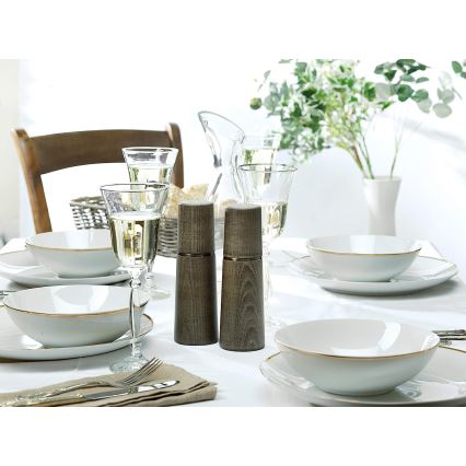 Cole&Mason - Set mlinova za so i biber MARLOW od bukovine, 2 kom, 18,5 cm