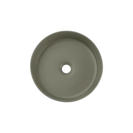 COMAD BEYOND 2 OLIVER zeleno ( E-6565 ) - Nadgradni lavabo BEYOND pr. 36 cm keramika/matirana zelena