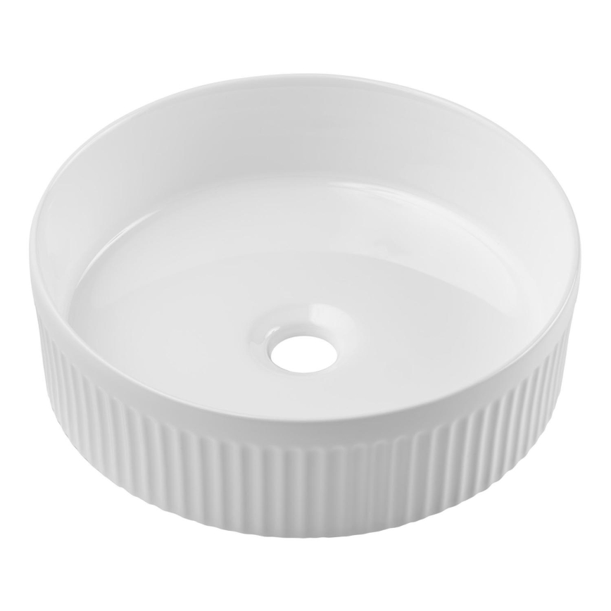 COMAD BEYOND 2 WHITE ( E-6565 ) - Nadgradni lavabo BEYOND pr. 36 cm keramika/sjajna bela