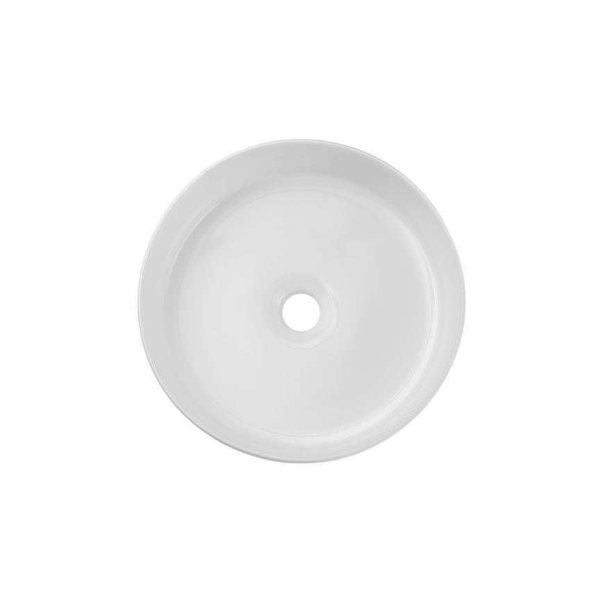 COMAD BEYOND 2 WHITE ( E-6565 ) - Nadgradni lavabo BEYOND pr. 36 cm keramika/sjajna bela