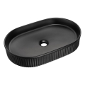 COMAD BEYOND 3 BLACK ( E-6531 ) - Nadgradni umivaonik BEYOND 56x36 cm keramika/mat crna