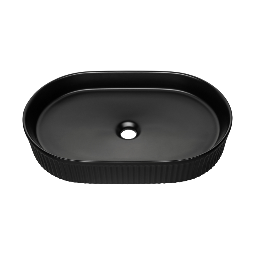 COMAD BEYOND 3 BLACK ( E-6531 ) - Nadgradni umivaonik BEYOND 56x36 cm keramika/mat crna