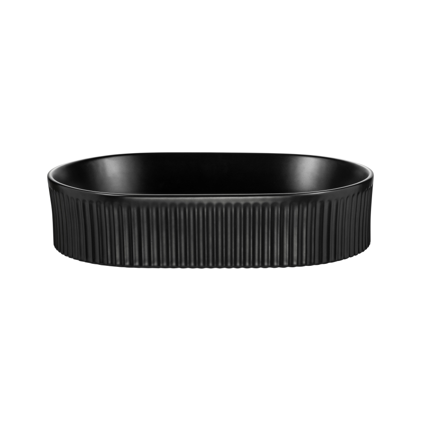 COMAD BEYOND 5 BLACK ( E-6564 ) - Nadgradni lavabo BEYOND 48x32,5 cm keramika/matirana crno