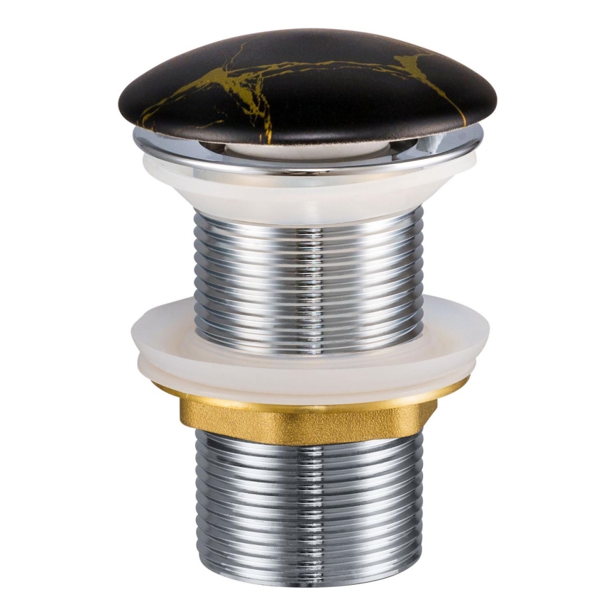 COMAD CLICK-CLACK T201M-B12-3 - Otpad iz slivnika CLICK-CLACK pr. 7 cm matirana crno