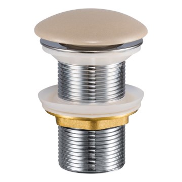 COMAD CLICK-CLACK T201MC-3 - Slivnik za umivaonik CLICK-CLACK, prečnika 7 cm, mat cappuccino