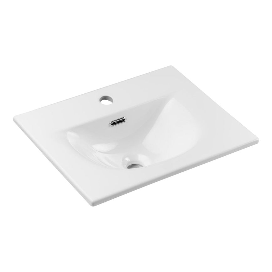 COMAD SKY 3 50CM DP ( E-8099-3-50 ) - Ugradni lavabo SKY 51x40 cm keramika/mat bela