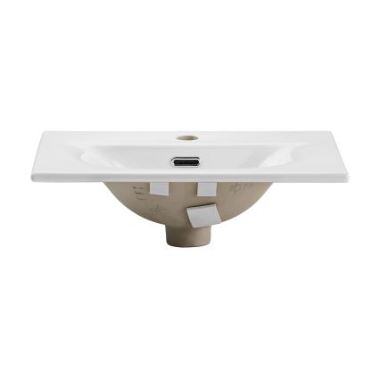 COMAD SKY 3 50CM DP ( E-8099-3-50 ) - Ugradni lavabo SKY 51x40 cm keramika/mat bela