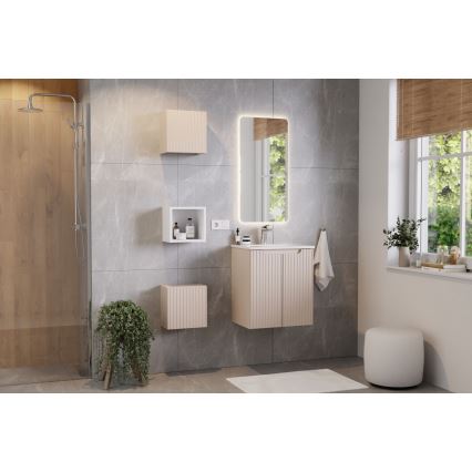 COMAD SKY 3 60CM DP ( E-8099-3-60 ) - Ugradni lavabo SKY 61x40 cm keramika/mat bela
