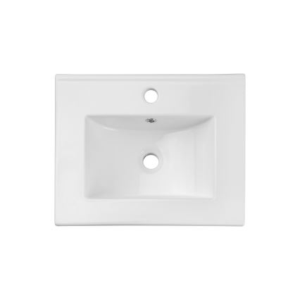COMAD UM-2050RB DANCE 50 - Ugradni lavabo DANCE 52x40 cm keramika/sjajna bela
