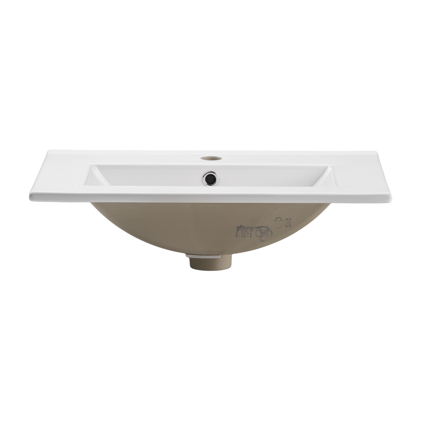 COMAD UM-2060RB DANCE 60 - Ugradni lavabo DANCE 62x40 cm keramika/sjajna bela