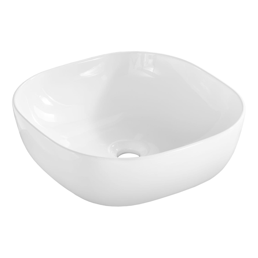 COMAD UM-6252 SMILE 40 DP - Nadgradni lavabo SMILE 41x41 cm keramika/sjajna bela