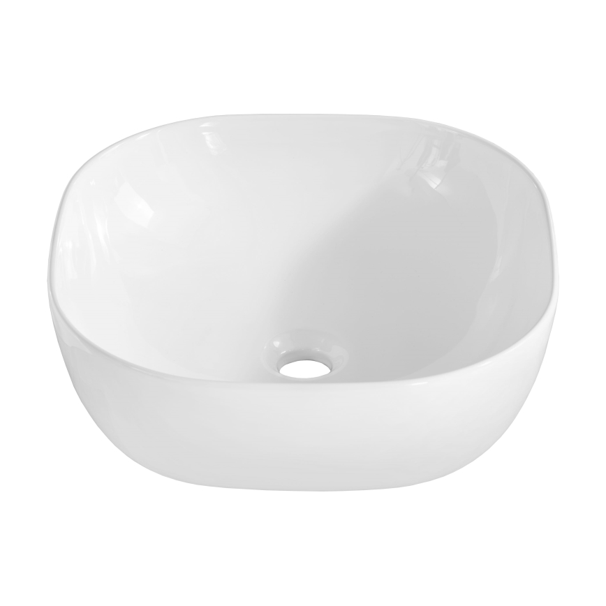COMAD UM-6252 SMILE 40 DP - Nadgradni lavabo SMILE 41x41 cm keramika/sjajna bela