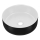 COMAD UM-6259 SIMPLE 8. - Nadgradni lavabo SIMPLE pr. 36 cm keramika/mat bela/matirana crno