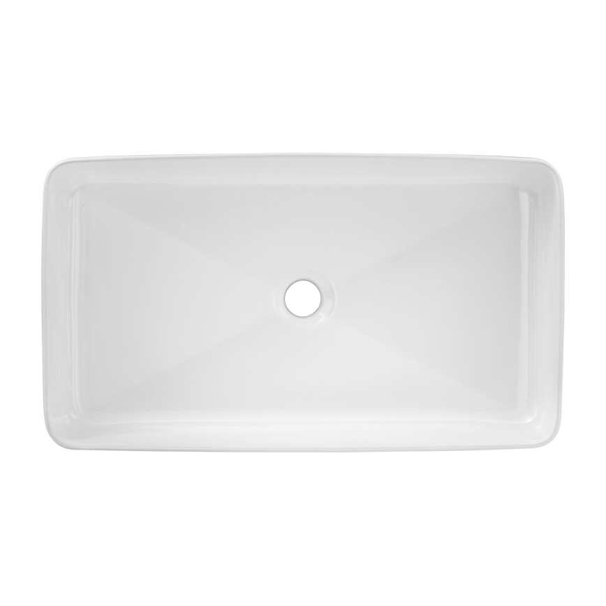 COMAD UM-6275 SLIM 60 WHITE DP - Umivaonik za ugradnju na ploču SLIM 61x34 cm keramika/sjajna bela