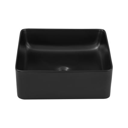 COMAD UM-6276 SLIM 40 BLACK DP - Umivaonik na ploču SLIM 37x37 cm keramika/mat crna
