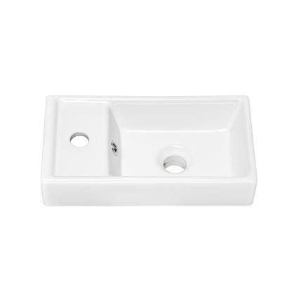 COMAD UM-VEDEA 40 - Nadgradni lavabo VEDEA 40x22 cm keramika/sjajna bela