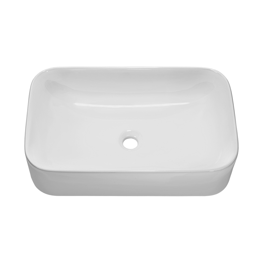 COMAD UN-KATI60-SW 7857B(60) - Nadgradni lavabo KATI 61x38 cm keramika/sjajna bela