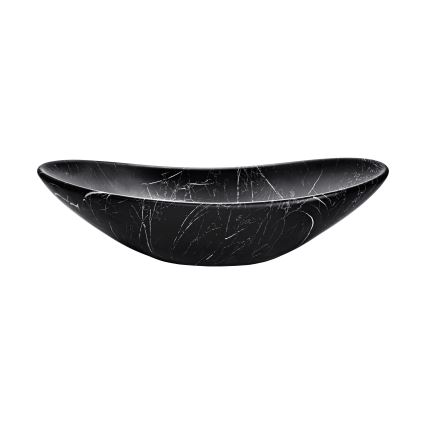 COMAD UN-LENA-MB2 - Nadgradni lavabo LENA 61,5x36 cm keramika/matirana crno