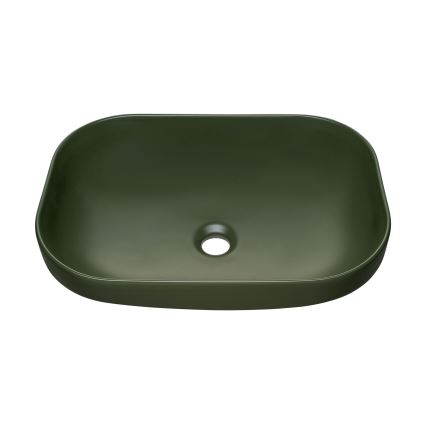 COMAD UN-NELI-MFG - Nadgradni lavabo NELI 50,4x35,2 cm keramika/matirana zelena