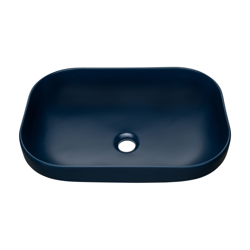 COMAD UN-NELI-MNB - Nadgradni lavabo NELI 50,4x35,2 cm keramika/matirana mornarska plava
